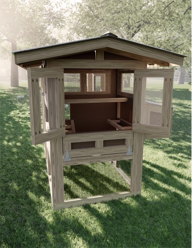 POLIS chicken coop