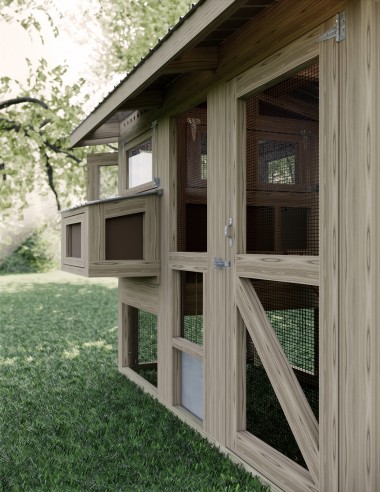 POLIS chicken coop
