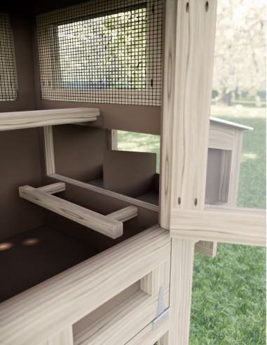 POLIS chicken coop